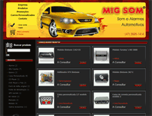 Tablet Screenshot of migsom.com